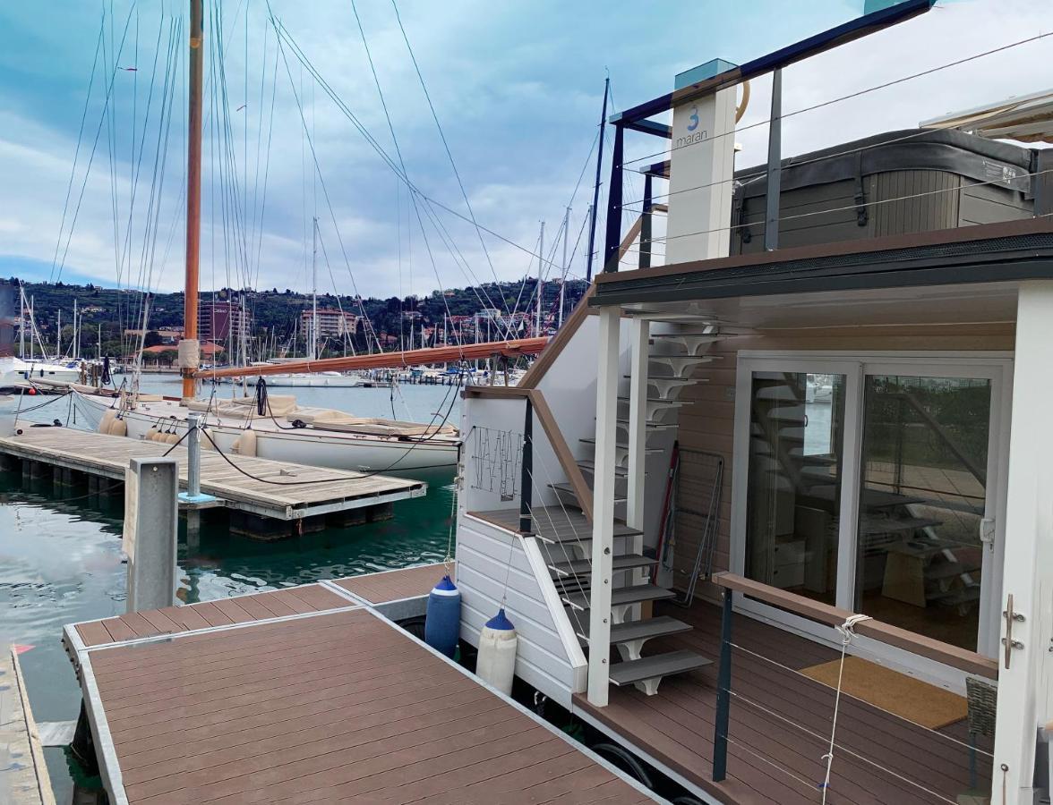 Bellavista Houseboat Apartment Portorose Exterior photo